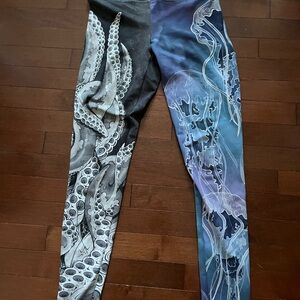 Octopus and Jellyfish leggings